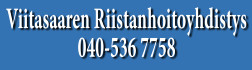 Viitasaaren Riistanhoitoyhdistys logo
